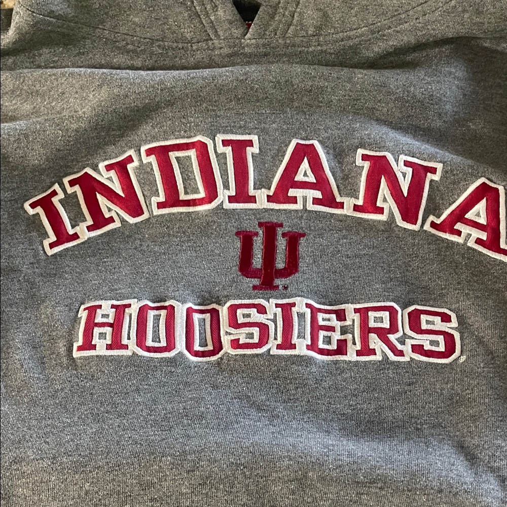 Indiana Hoosiers Gray Hoodie